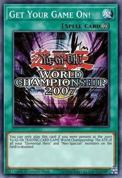 Get Your Game On! WCPS-EN700 card from World Championship Series