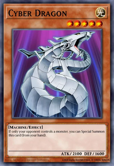 Cyber Dragon 25YC-ENP02 card from Yu-Gi-Oh! Championship Series 2025 Prize Cards