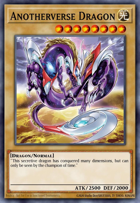 Anotherverse Dragon (SR) YCSW-EN013 card from Yu-Gi-Oh! Championship Series Prize Cards